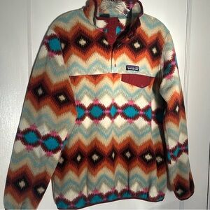 Patagonia Timber Twist Synchilla snap-T Fleece Pullover